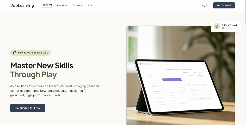 Duo Learning project screenshot