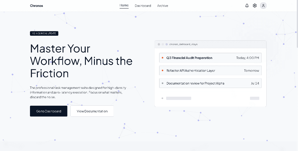 Task Tracker project screenshot